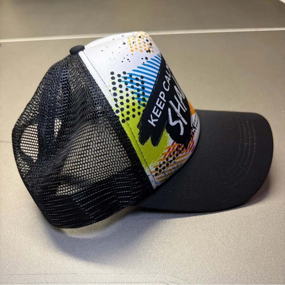 Keep Calm And Shale On Black Multi Trucker Hat‎ Snapback New without Tags